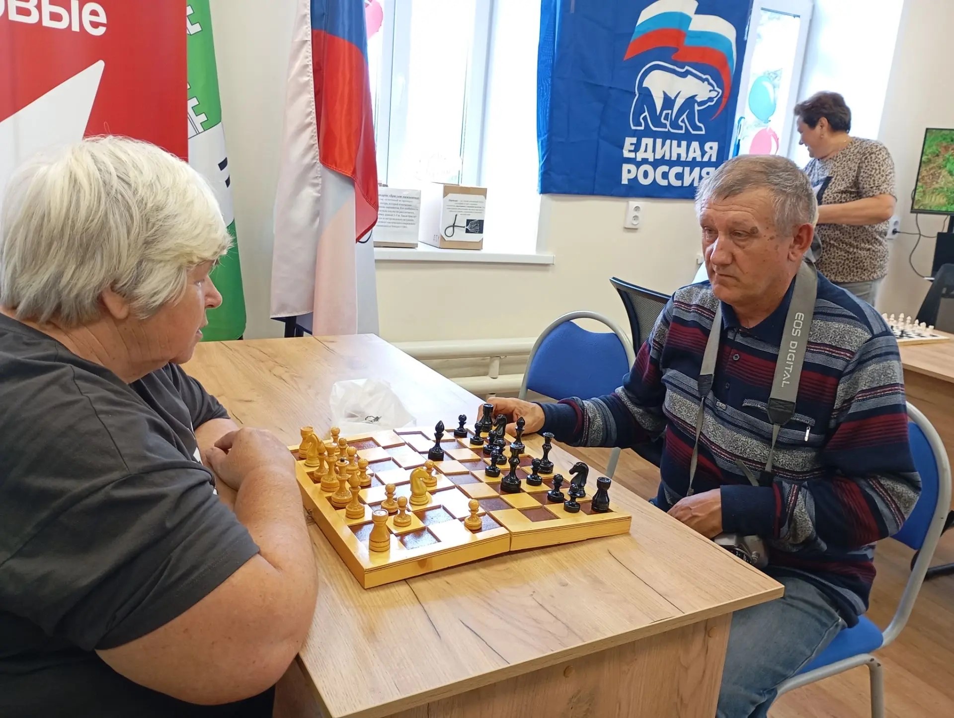 Шахматный турнир в Юрино
